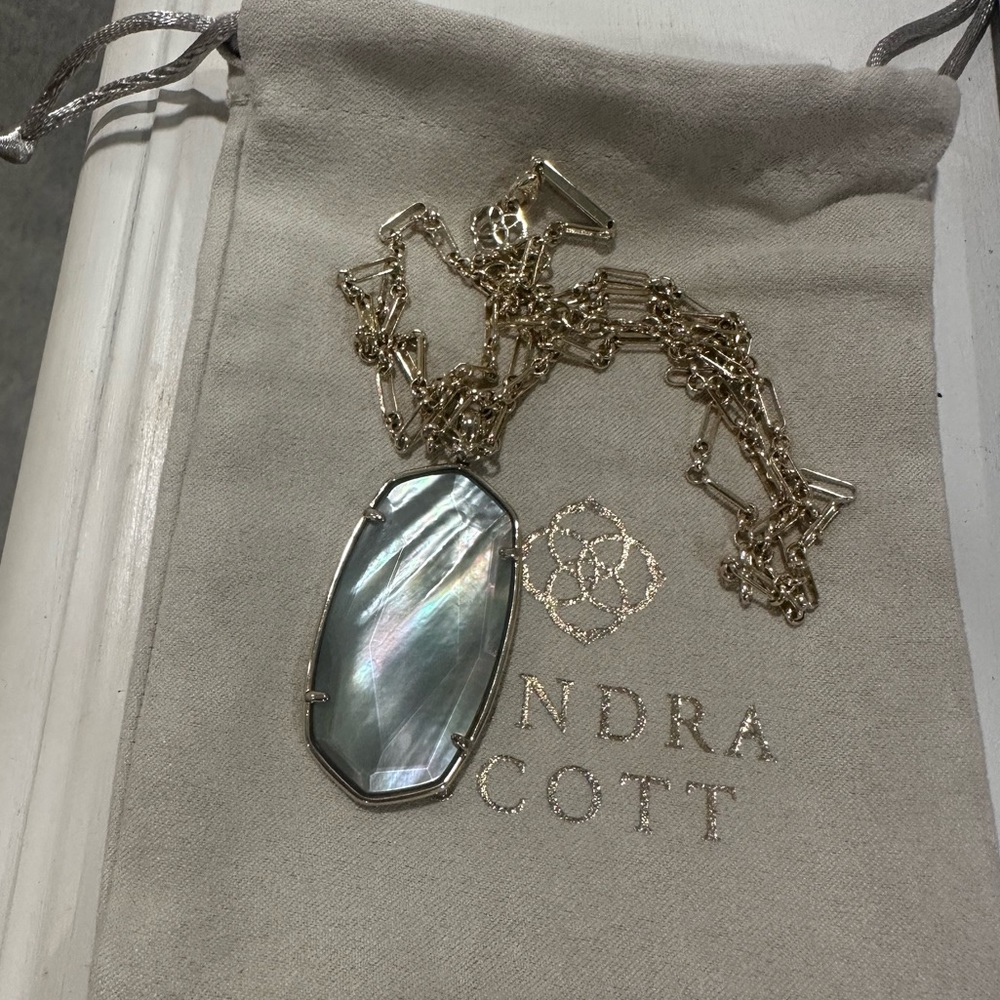 Kendra Scott Necklace Grey